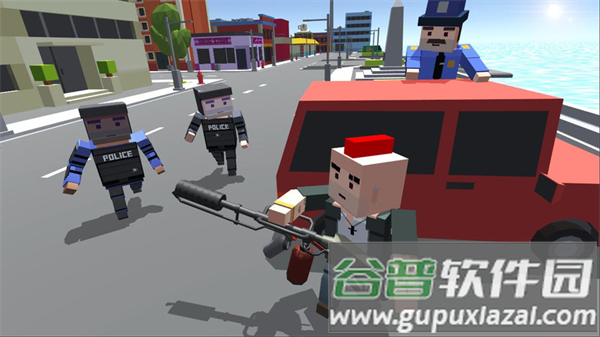 Cube Crime Gangster安卓版截图1