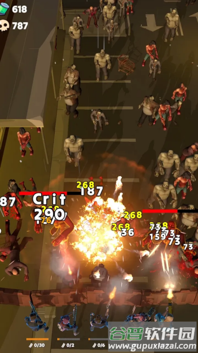 放置幸存者僵尸浪潮游戏(Idle Zombie Wave)截图2