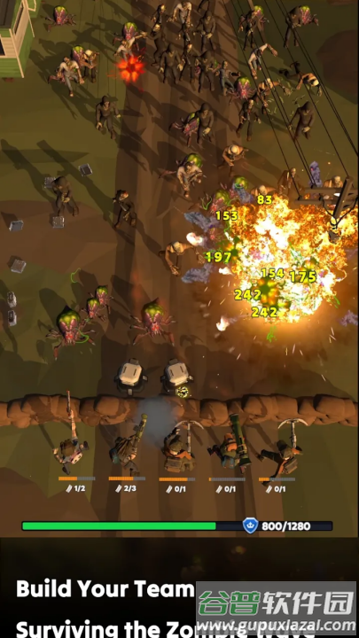 放置幸存者僵尸浪潮游戏(Idle Zombie Wave)截图4