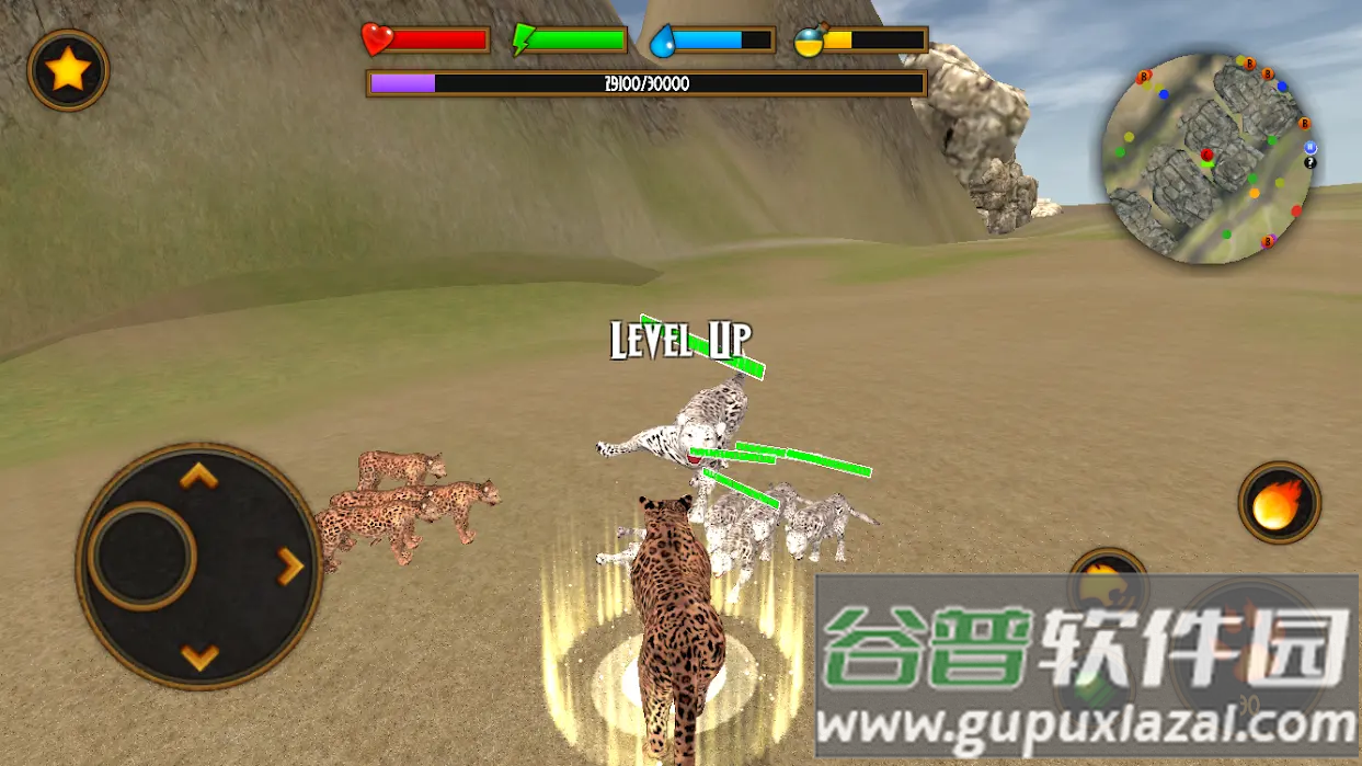 猎豹模拟器下载正版(Clan of Leopards)截图3