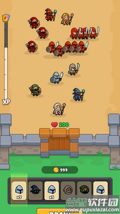 翻滚防守游戏(Luck Defense)截图3