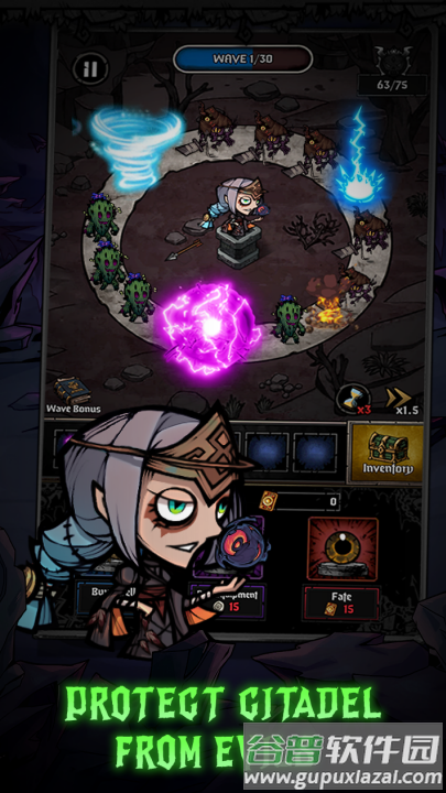 城堡守卫夜袭游戏(Citadel Guardian)截图4