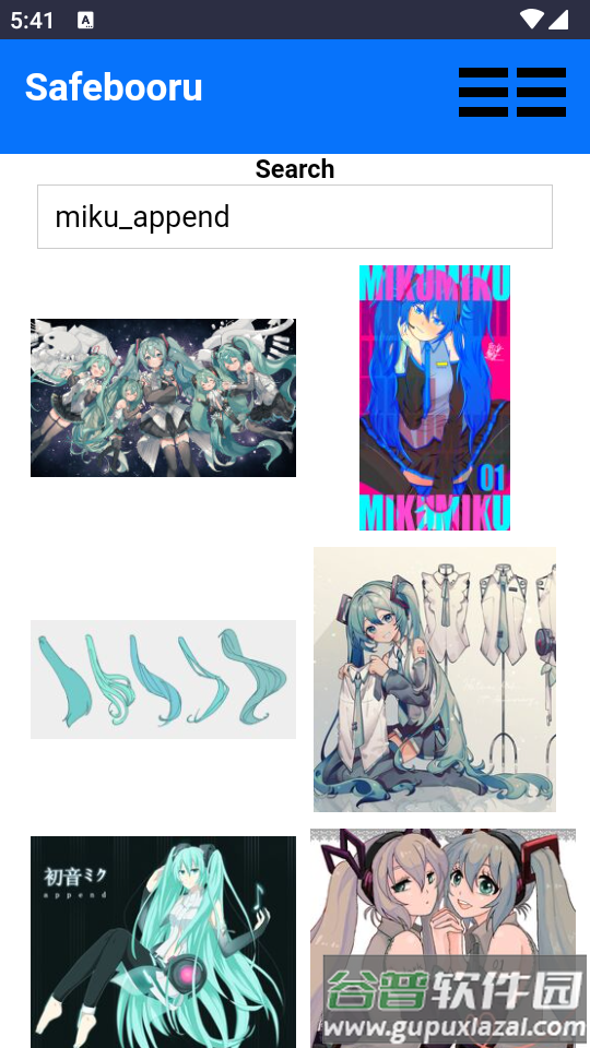 Safebooru插画搜索工具截图2