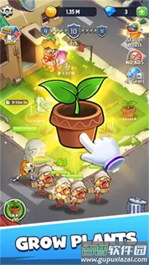 僵尸防御合并植物游戏最新版(Merge Plants)截图2