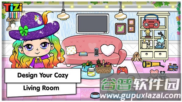 蒂奇镇房间设计游戏最新版(蒂奇镇：房间设计（国际服）安装器)截图3
