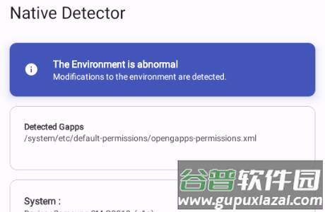 Native Detector环境检测