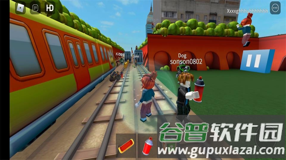 地铁乱跑游戏(Roblox)免费版截图1