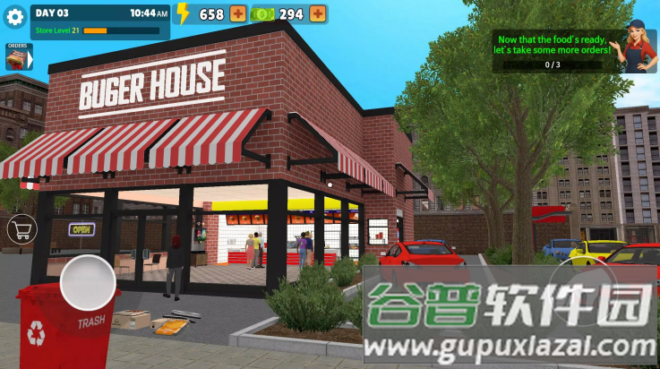 我的汉堡屋模拟器手机版截图4