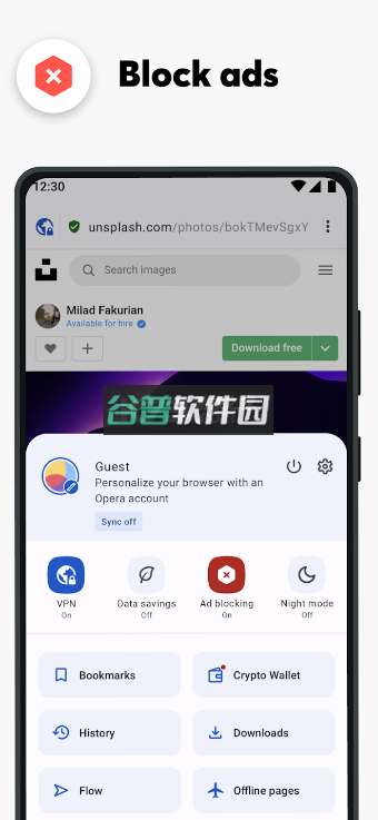 Opera浏览器手机版v93.1.4906.86256截图6