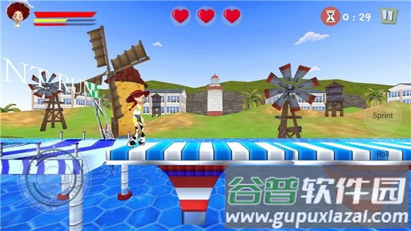 玩具快跑游戏(Stuntman Water Toys Run)截图3
