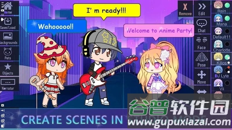 加查动漫派对游戏最新版(Anime Party)截图2