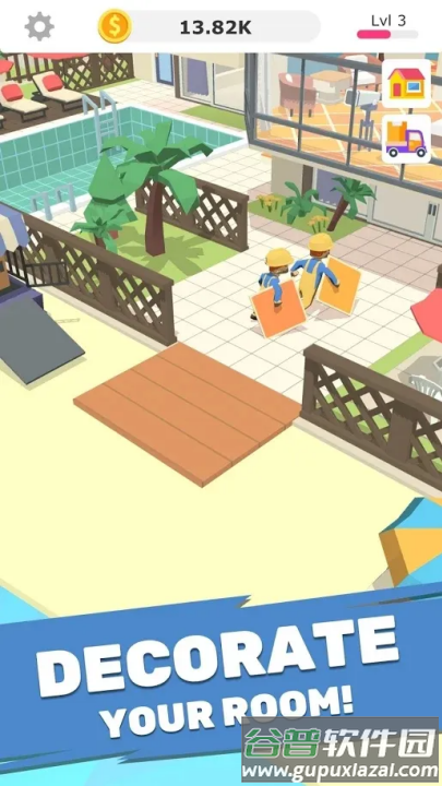 全民装修游戏(Idle Decoration Inc)截图2