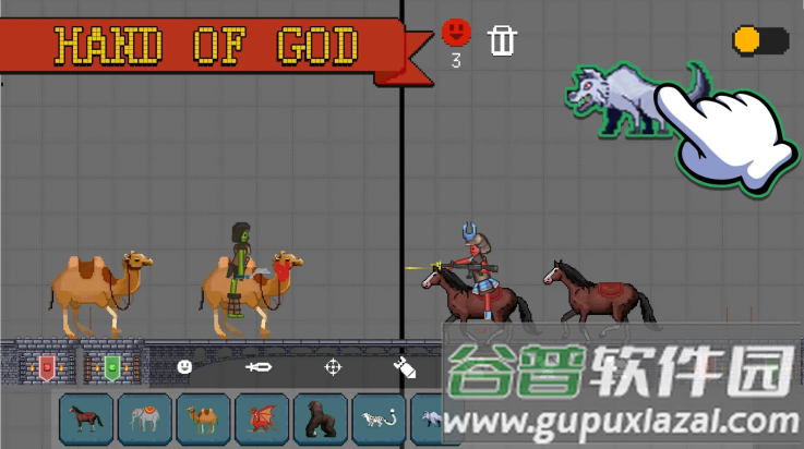 甜瓜游乐场大战游戏(Ragdoll Rainbow Playground)截图3