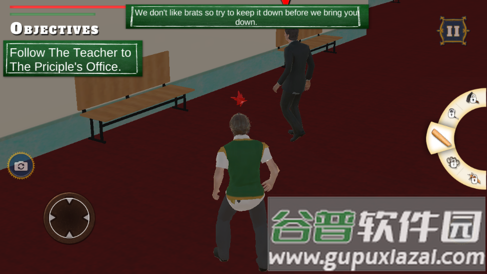 校园恶霸模拟器游戏(High School Story Survival 3D)截图2