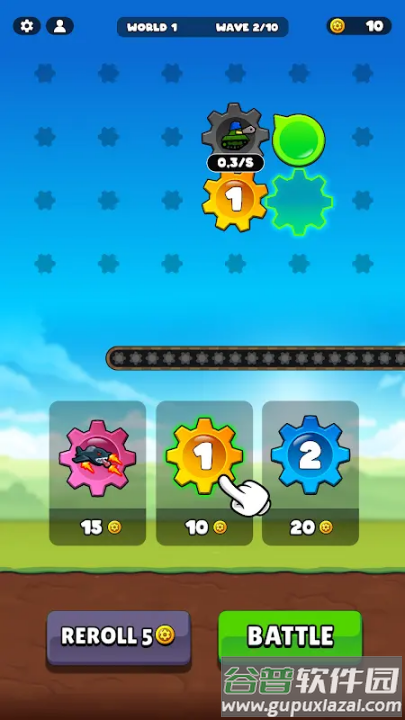 齿轮战争坦克英雄游戏截图2