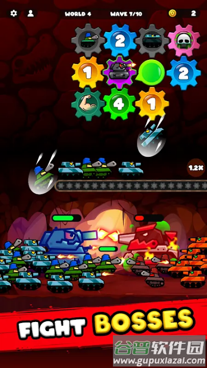 齿轮战争坦克英雄游戏截图4