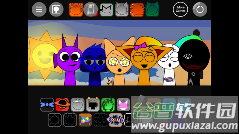 节奏盒子Just Sprunkin Around游戏(节奏盒子Sproonki音乐大赛)