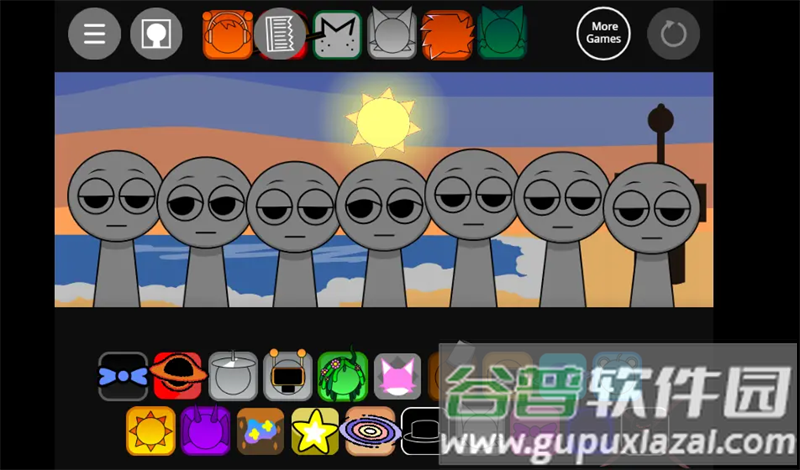 节奏盒子Just Sprunkin Around游戏(节奏盒子Sproonki音乐大赛)截图3