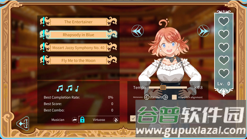 白键上的协奏曲国际服截图1