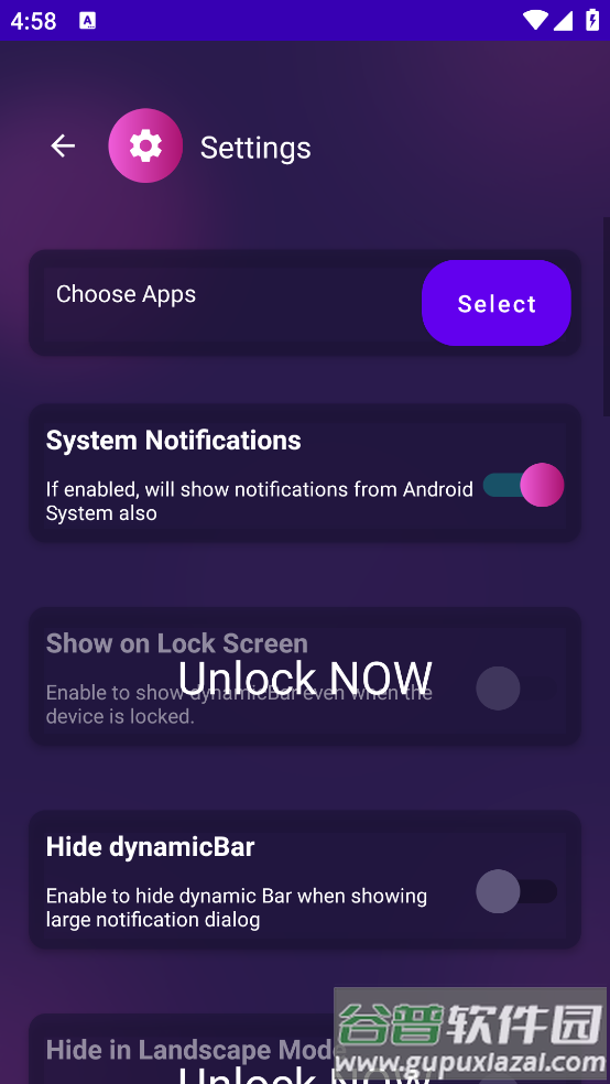 dynamic Bar灵动岛截图1