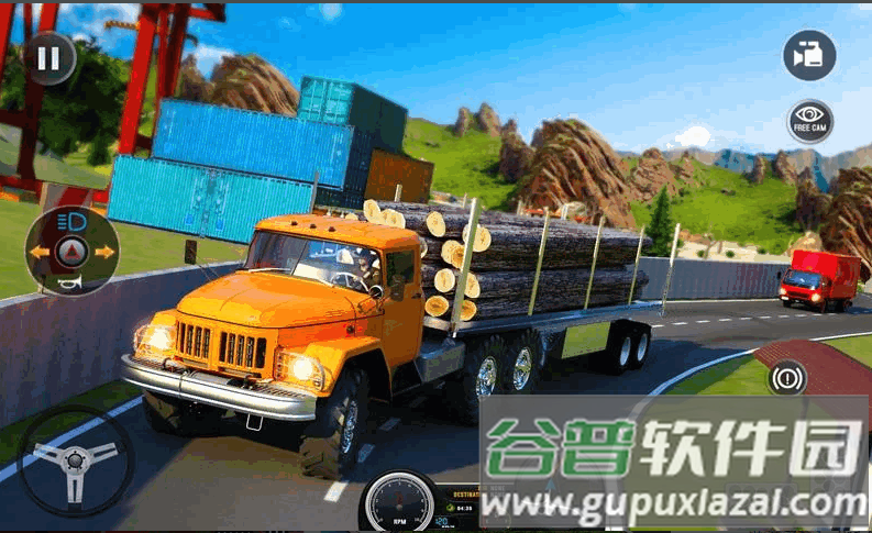 欧洲卡车司机(Euro Truck Driver Truck Games)截图1