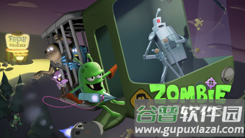 僵尸榨汁机(Zombie Catchers).apk截图3