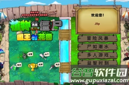 植物大战僵尸国王的花园版