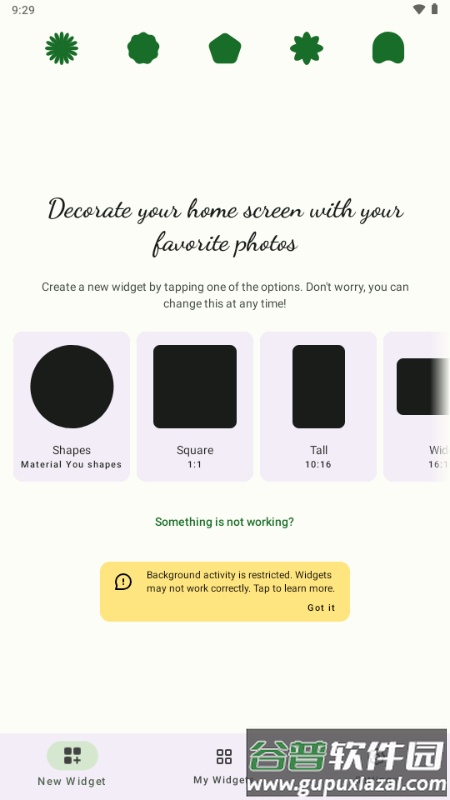 Material Photo Widget照片小组件截图1