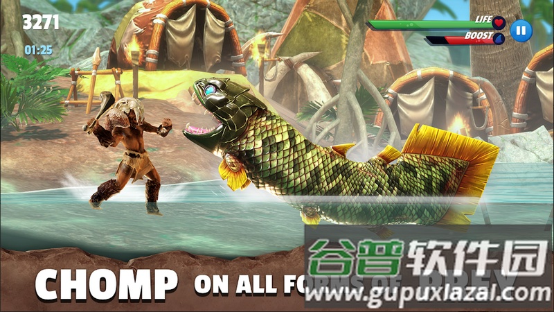 饥饿鲨史前世界无限版(Hungry Shark Primal)截图2