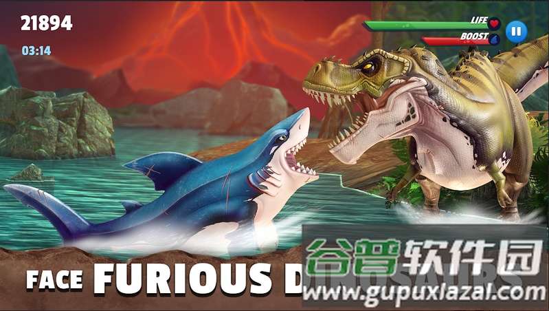 饥饿鲨史前世界无限版(Hungry Shark Primal)截图4