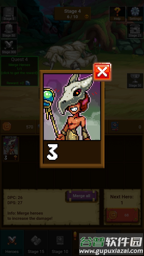 放置像素英雄最新版(idle pixel heroes)截图1