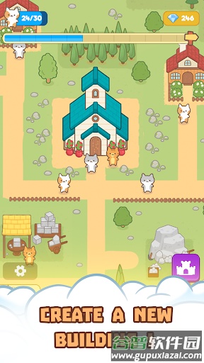 闲置猫镇(Idle Cat Town)截图2