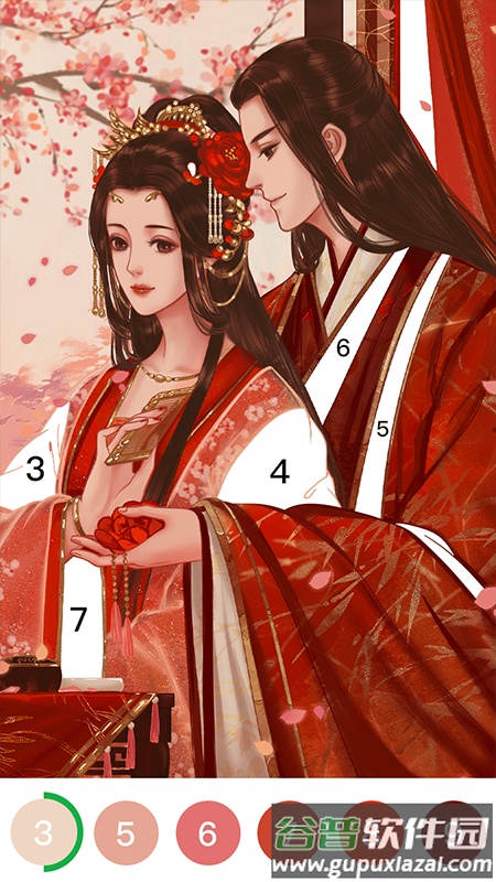 乐涂数字填色无限提示版截图2