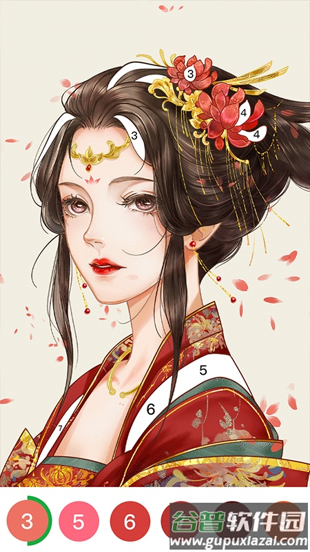 乐涂数字填色无限提示版截图4