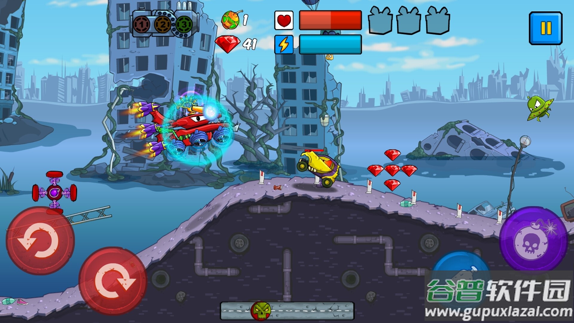 汽车追逐战3手游截图3