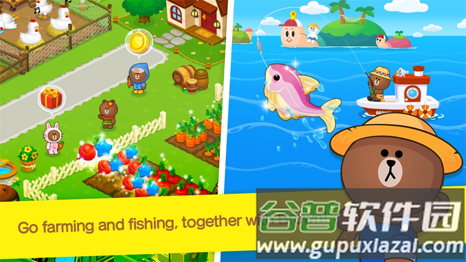 brownfarm(LINE熊大农场)游戏官方版截图2