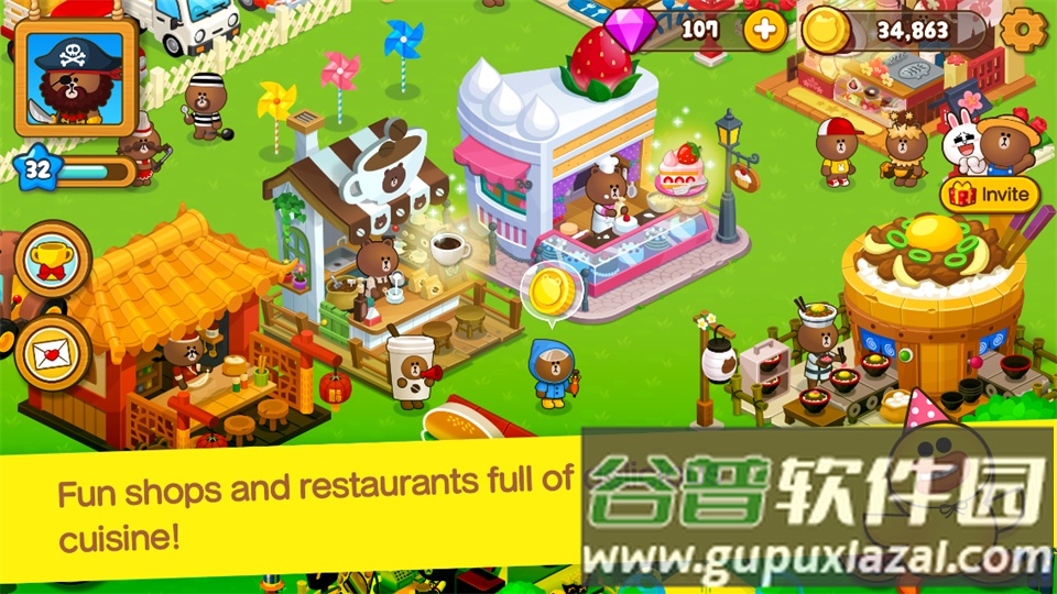 brownfarm(LINE熊大农场)游戏官方版截图4