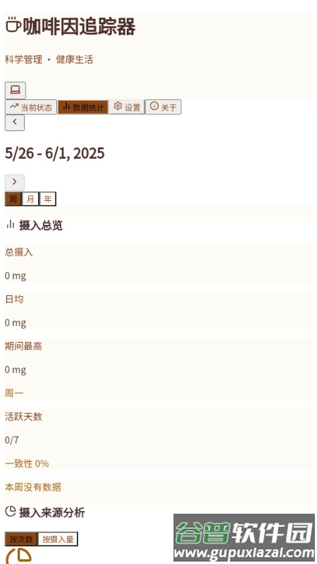 咖啡因追踪器截图1