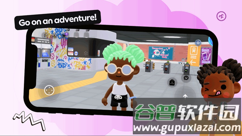 托卡的日常生活3d版(Toca Days)截图1