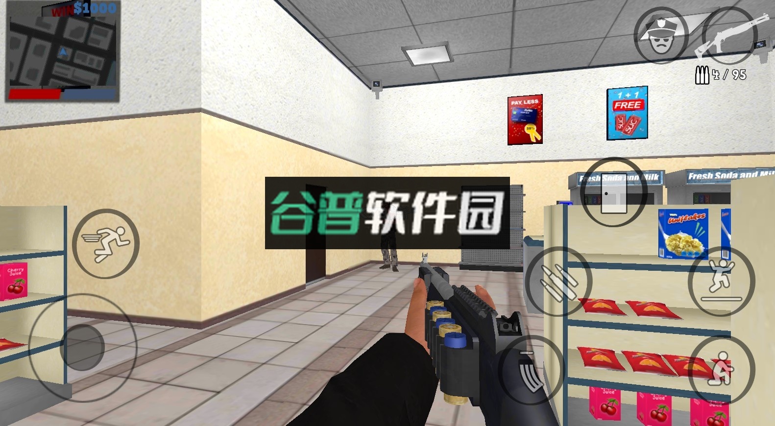 正义对决3警察与强盗无限金币版下载h截图2