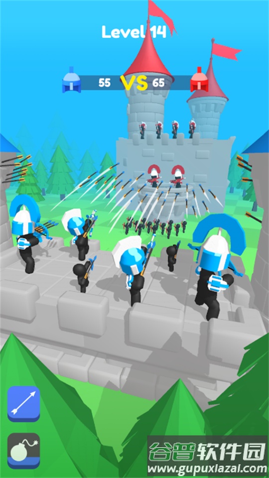 融合弓箭手城堡防卫战(Merge Archers)国际版截图1