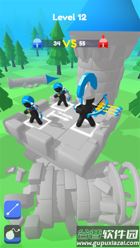 融合弓箭手城堡防卫战(Merge Archers)国际版截图2