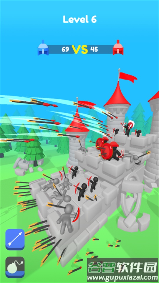 融合弓箭手城堡防卫战(Merge Archers)国际版截图3
