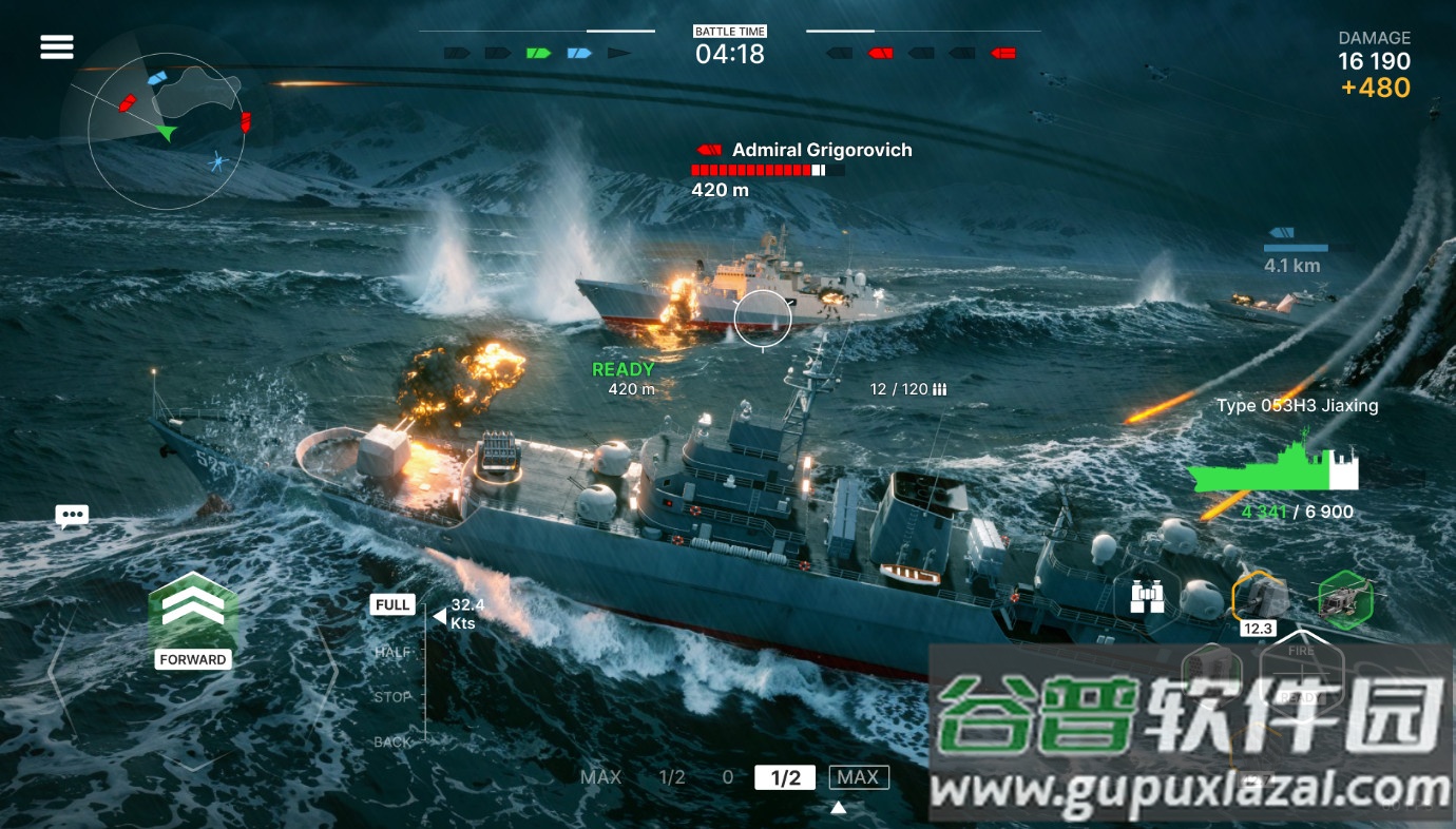 移动战舰2(Warships Mobile)截图3