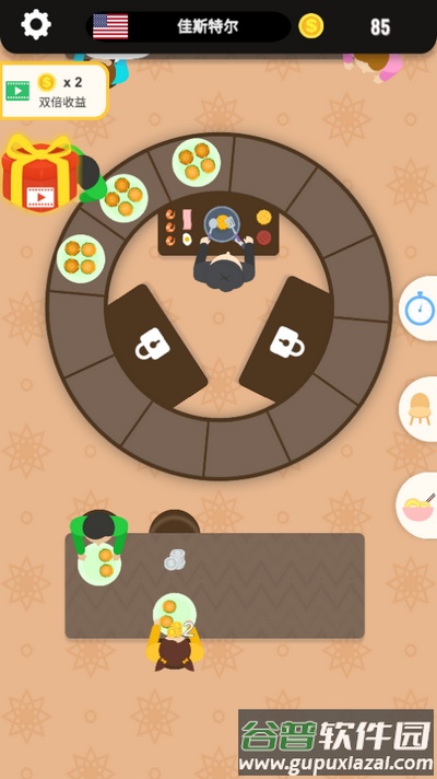 旋转餐厅游戏截图4