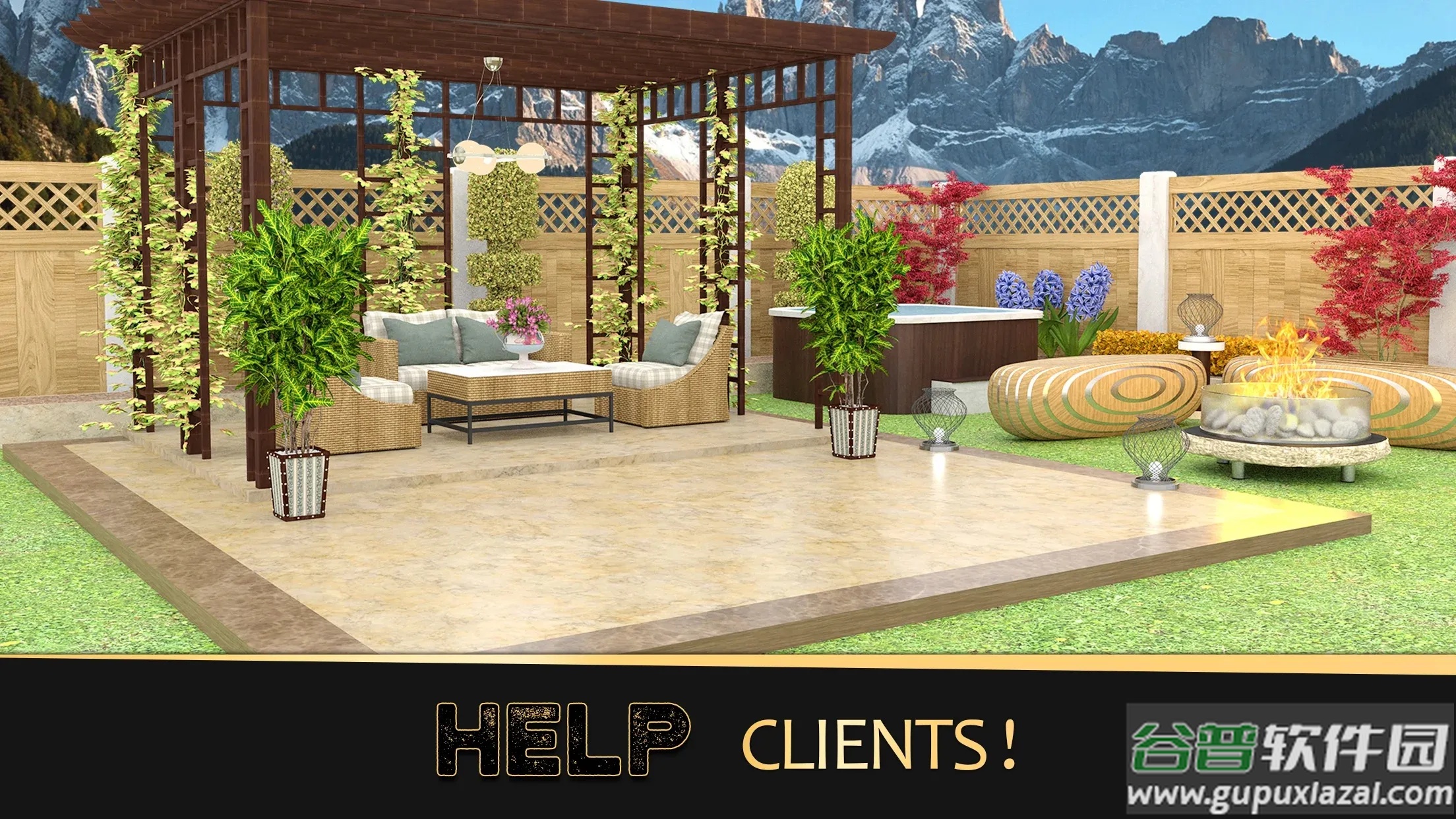 我的家庭设计游戏截图1