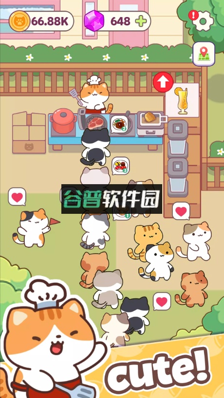 Cat Cooking Bar游戏截图2
