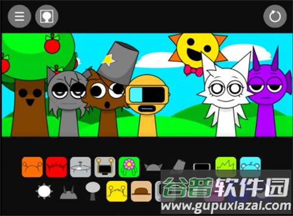 节奏盒子(Sprunki-黑夜模式2)截图4