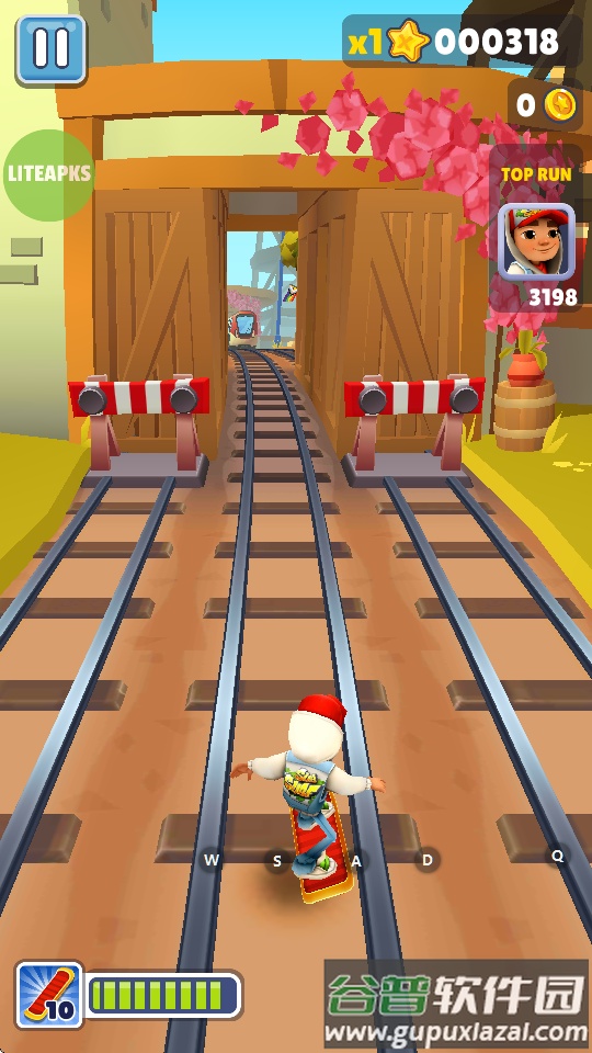 地铁跑酷无限钻石版截图1