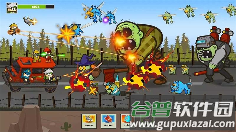 僵尸射手(Train Shooting 2D)手机版截图4